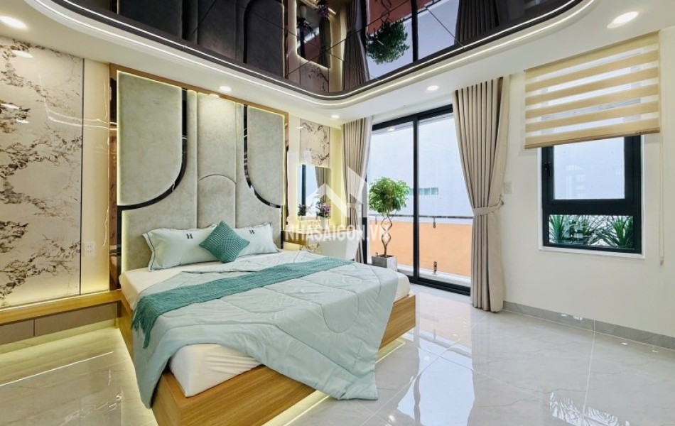 Bán nhà 55m2 Ngang 4 Nở Hậu 4,2m x 13,2m Phạm Văn Chiêu Gò Vấp 6tỷ680